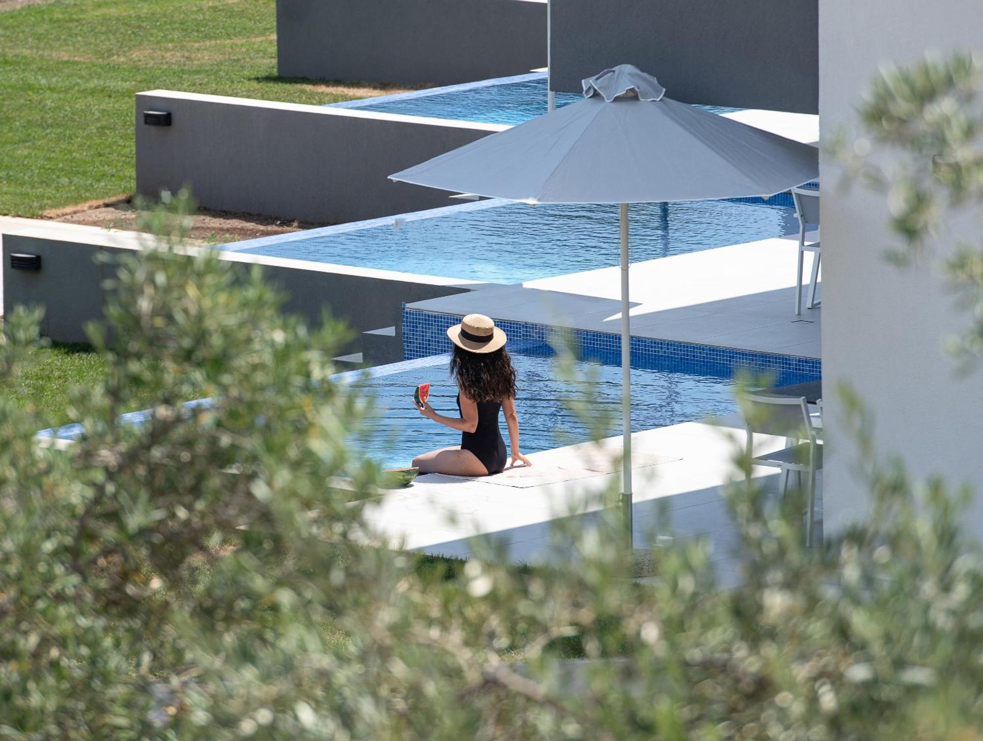 Elysium Villas Quartet Sarti Buitenkant foto